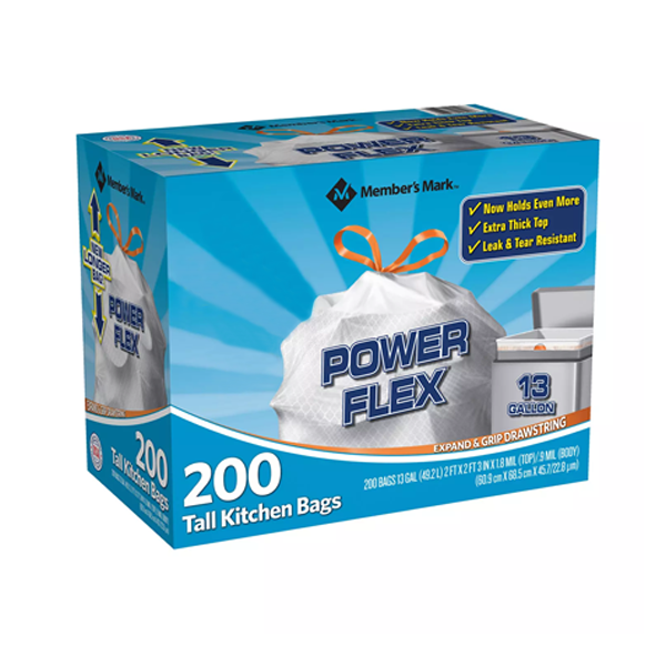 Power Flex Tall Kitchen Bags