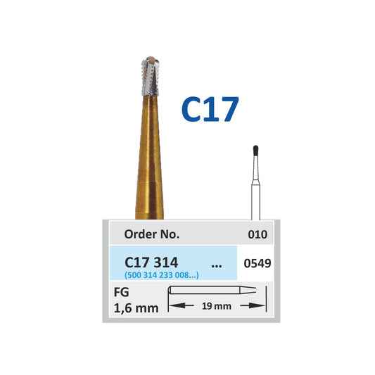 JOTA CARBIDE INSTRUMENT FG 1.0mm US Code: 1931