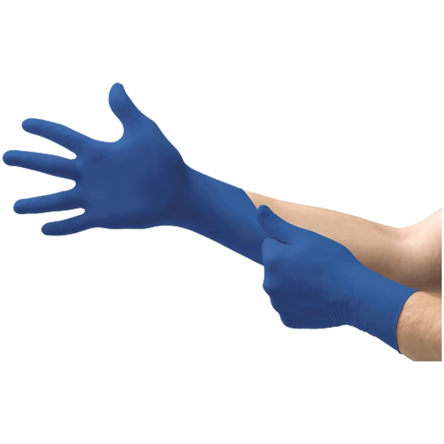 NITRILE ROYAL BLUE 100 GLOVES SIZE SMALL