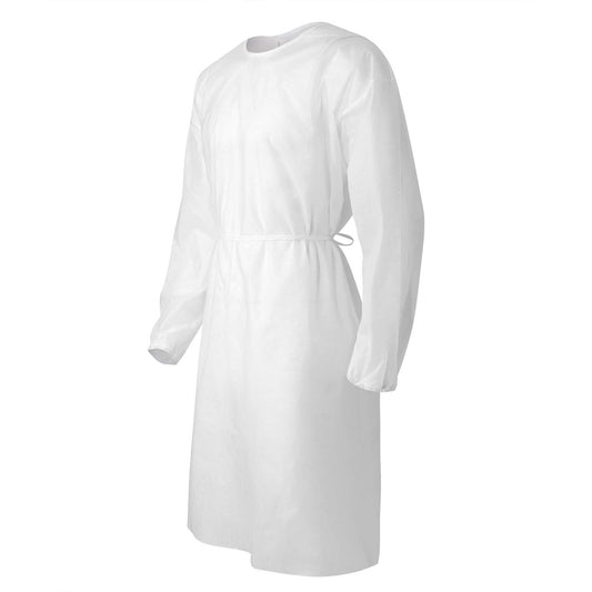 ISOLATION GOWN WHITE