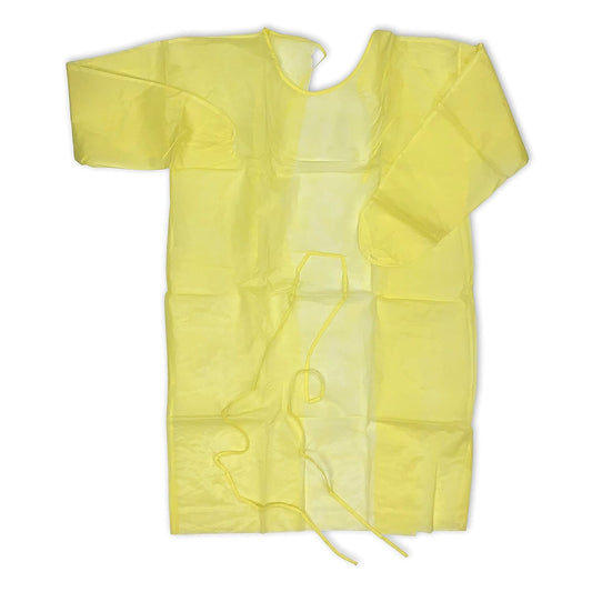 ISOLATION GOWN YELLOW