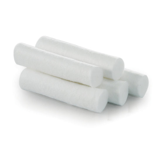 Cotton Rolls 2 1/2 x 3/8