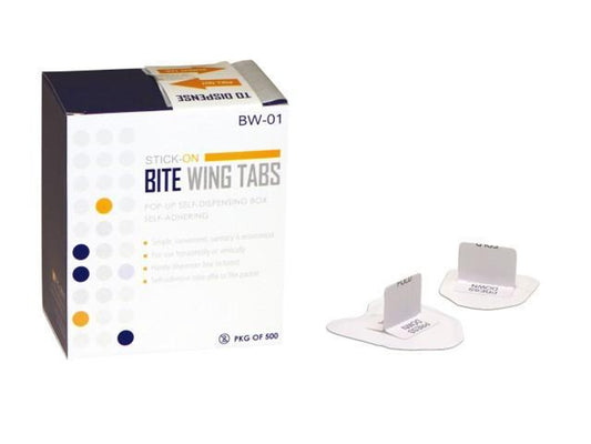 PAC-DENT BITE WING TABS