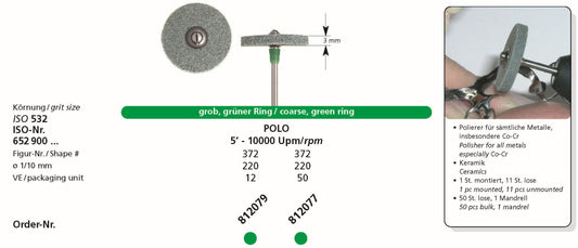 DFS POLO Coarse Grit 22mm