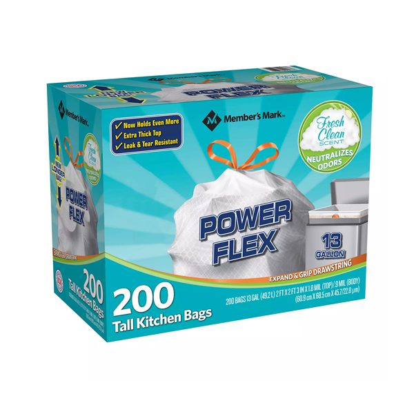 Power Flex Tall Kitchen Bags