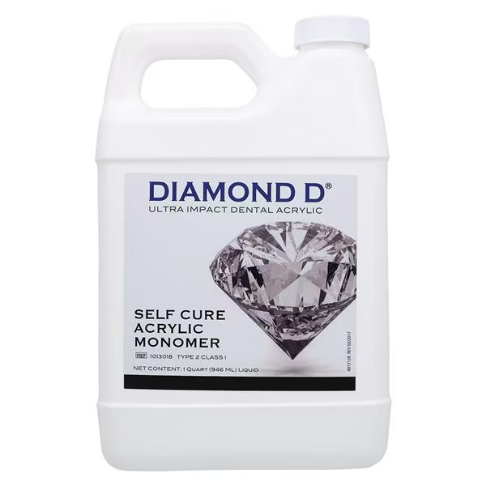 DIAMOND D SELF CURE MONOMER LIQUID 1 QUART