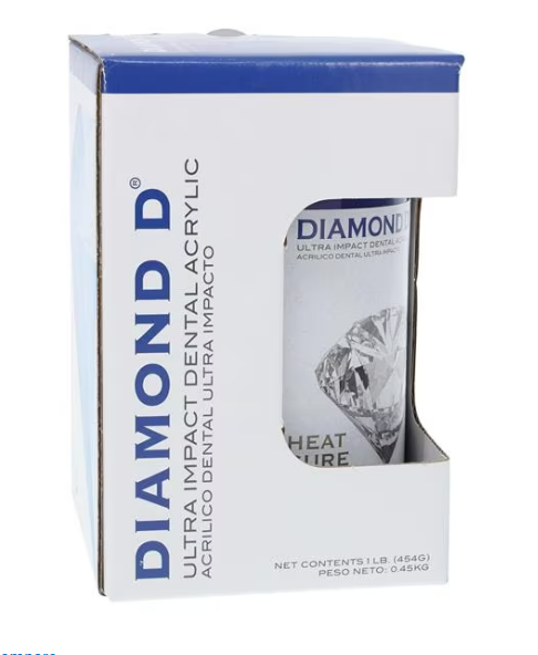 Keystone Diamond D Heat Cure Acrylic Powder 1 lb