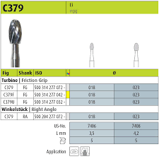 JOTA Carbide Finisher Instrument Egg C379 FG (2.3mm)