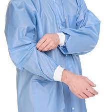 VALUMAX EXTRA SAFE LAB COAT BLUE X LARGE