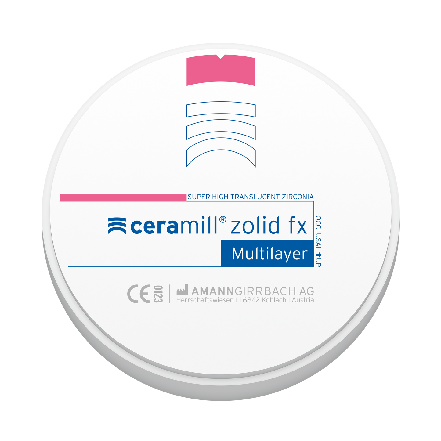 Ceramill Zolid fx ML 0/A1 98x16 N