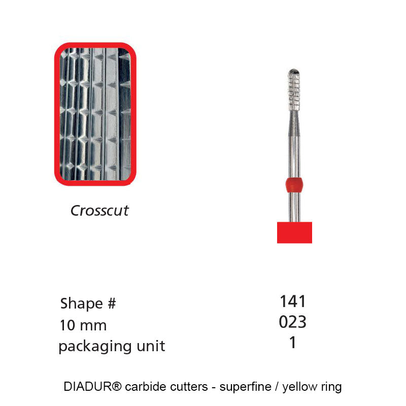 DFS DIADUR NUEVO Carbide Cutter Fine Coarse Grit 2.3mm