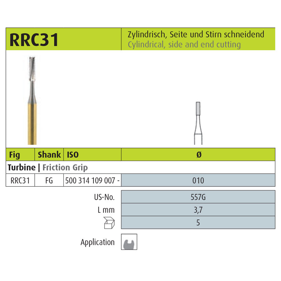 JOTA VIPER INSTRUMENTO DE TUNGSTENO FG RRC31