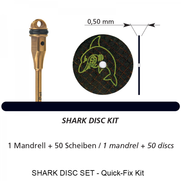 DFS Shark Disc Set Extra Coarse Grit .50mm